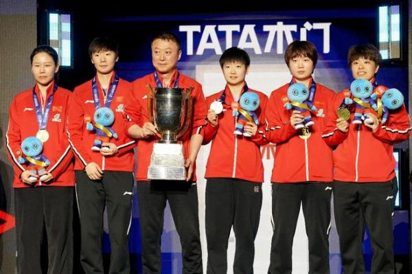 致静非凡 双冠收官｜TATA木门以拼搏精神，致敬国乒全胜夺冠