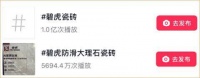 劲爆！碧虎超防滑瓷砖 抖音话题量破1亿！