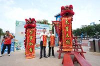 “冠珠·美乐童行”公益行动走进叠滘中学，助力体育美育发展、叠滘龙船传承