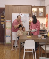 60㎡二胎老房整容级改造！3.9 万打造四口成长之家