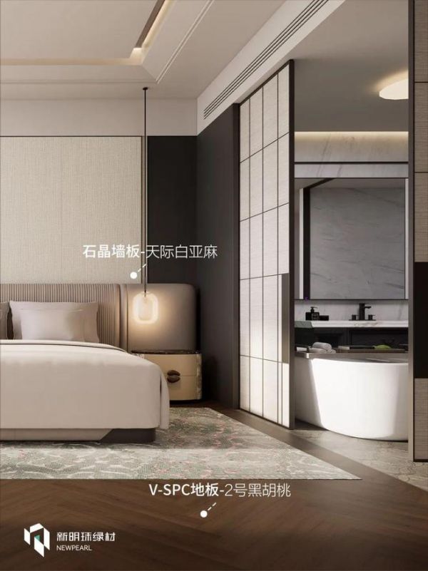 新明珠绿材×商业案例 | 材质叙事，老钱风酒店的高阶空间语言