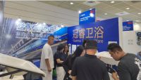 佛山冠睿热弯岩板厂家亮相韩国首尔国际建材展及室内装饰展