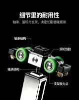 滑轮藏硬实力，铸就移门淋浴房长久耐用质感