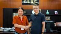 瓦克中国总裁胡文涛一行莅临美巢 共话未来合作新空间