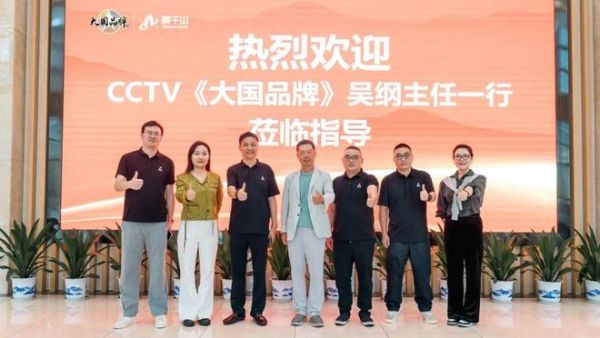 CCTV《大国品牌》总出品人吴纲一行到访云峰莫干山，深入交流共探品牌发展新路径