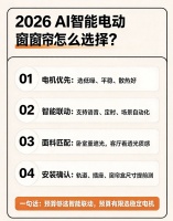 装修全屋智能窗帘精选｜从颜值静音到大窗重型方案，不同预算全覆盖