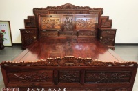 紫云轩红木家具，精雕细琢-檀木真国色 悠悠古韵浓