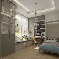 箭牌整体厨房|全屋定制 房子太小，如何挤个书房来？