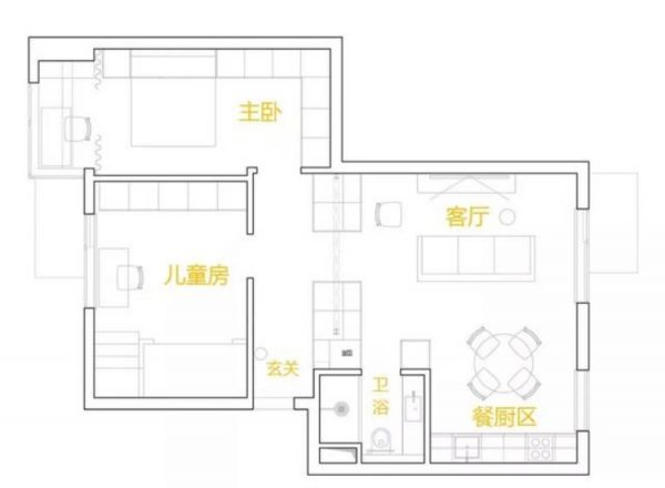 70m?极简主义的风格案例