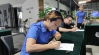 雅之轩门窗举行夏季消防安全知识考试