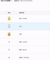 年货节国内投影仪市场当贝投影仪稳站前2！坚果爱普生明基小米掉队？