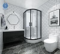 淋浴房厂家 | 浴帘和弧形淋浴房究竟哪种更适合小空间?