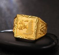 男人带16克的金戒指小吗 男士的黄金戒指款式有哪些