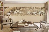 汇明A+墙布：LV早春大秀都在用的提花面料，到底是什么？