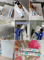 大板岩板上墙怕脱落怕开裂？就用特工组钢钉胶！