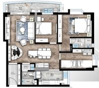 柜子打多了很压抑？看完这套132㎡住宅，我发现并不是那样