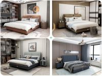 高品质卧室装修，用实木床还是皮床好？