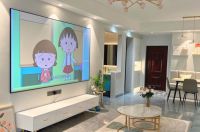 投影仪适合孩子用吗看吗，当贝X3高亮度健康更护眼