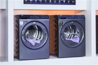 传统烘干：一用就够？海尔双擎：1键就够！