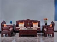 东阳红木家具厂家：红酸枝家具沙发，舒适又健康