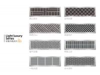 装饰风格多种多样，应该搭配埃瑞德哪款风格的中央空调出风口？