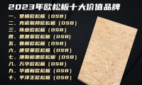欧松板十大品牌有哪些？ 2023年欧松板十大品牌