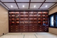 卓木王红木整装书房案例：木香与书香交织，打造传世精神家园