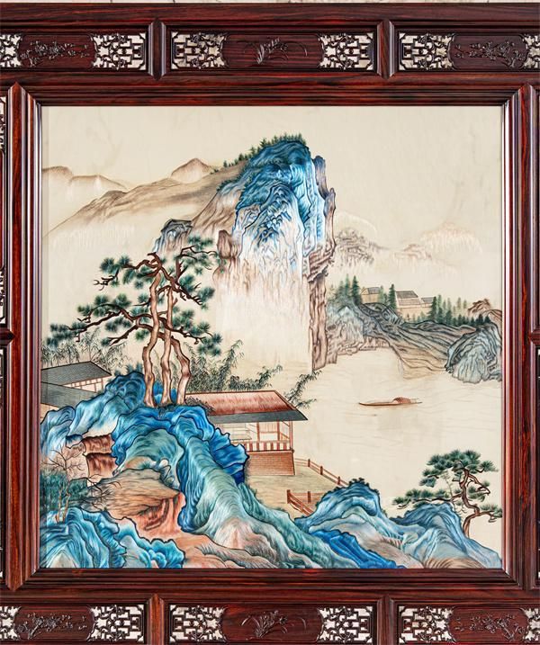 精品鉴赏 | 巧夺天工红木这四款苏绣屏风，自带吉祥彩蛋，读懂便是知己